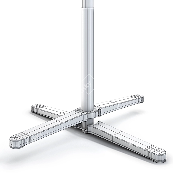 Vitra Super Fold High Table (Compact & Versatile) 3D model image 5