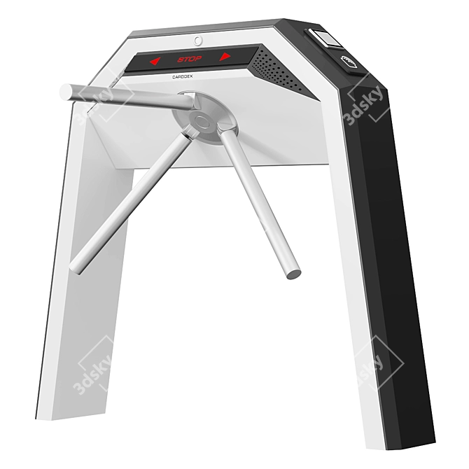 Smooth Turnstile Bundle 3D model image 2