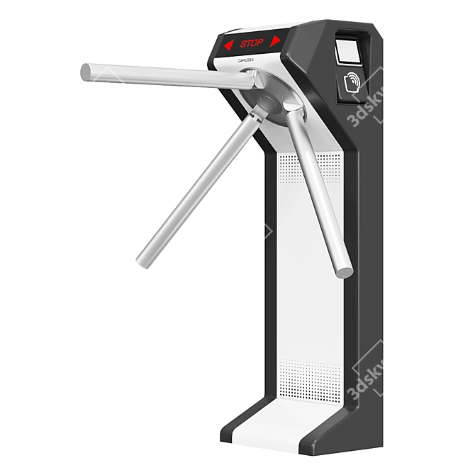 Smooth Turnstile Bundle 3D model image 3