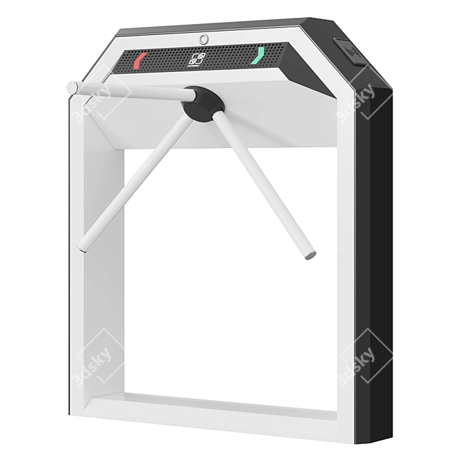 Smooth Turnstile Bundle 3D model image 4