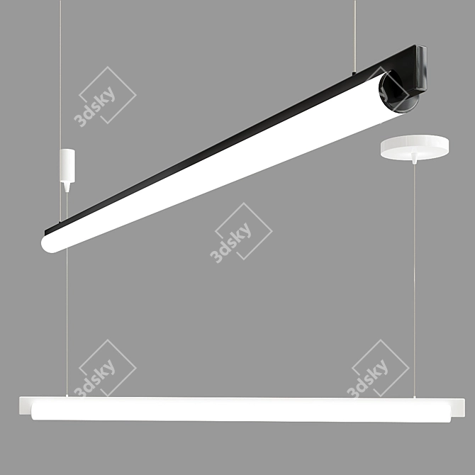 Illuminating Elegance: Keel Pendant Light 3D model image 2