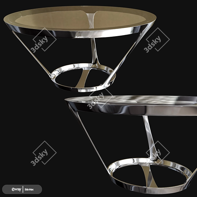 Roche Bobois ORA ITO Modern Table 3D model image 1