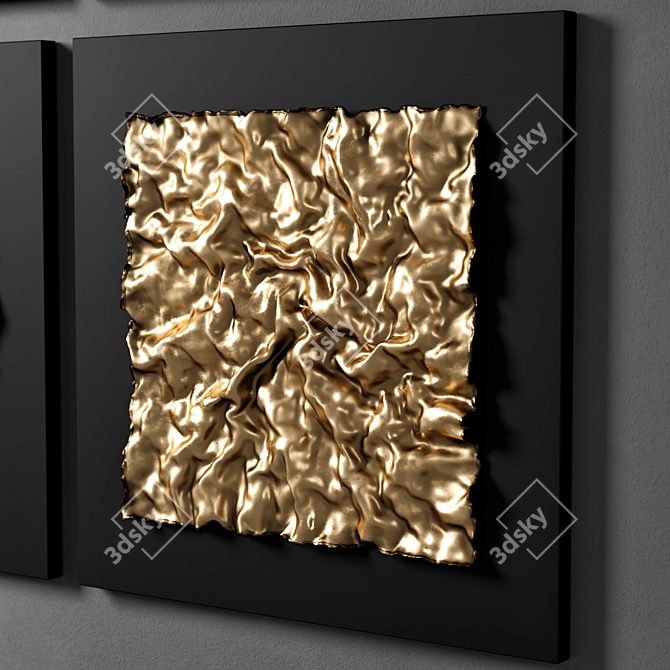  Modern Geometric Wall Decor 3D model image 3