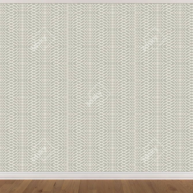 Seamless Wallpaper Set - 3 Colors 3D model image 2