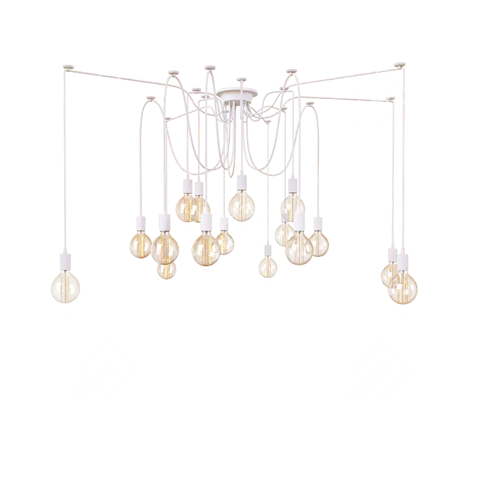 Loft IT Pendant Light - Adjustable Metal Base 3D model image 3