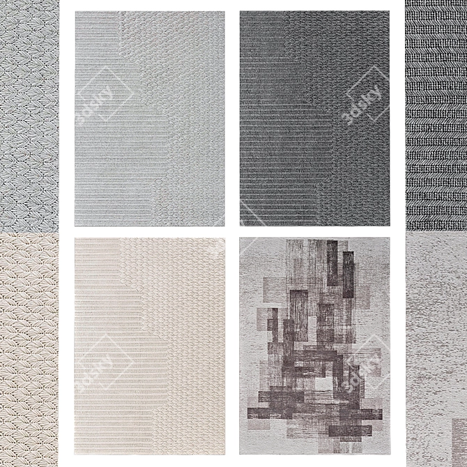 Archived Rug Collection 3D model image 1