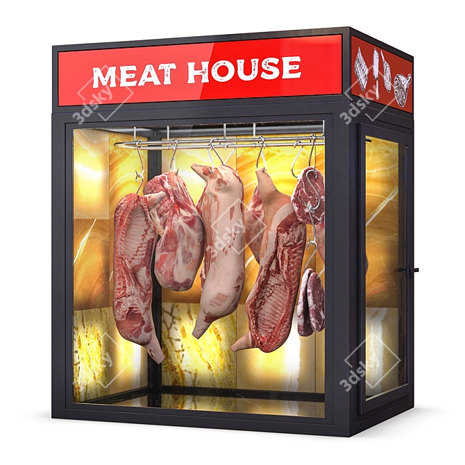 Onyx Meat Freezer | 3166x2750x1885mm 3D model image 1