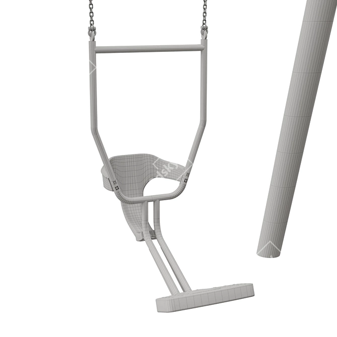 Kompan You & Me Swing Seat 3D model image 4