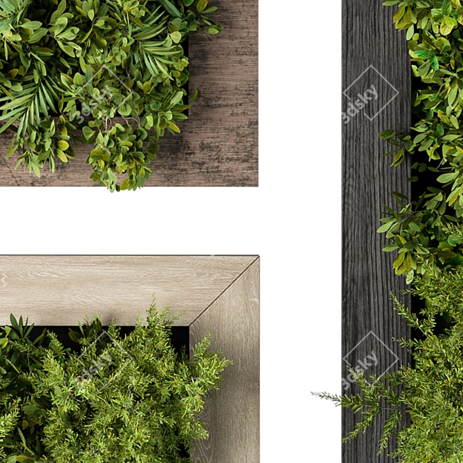 3-in-1 Vertical Garden Frame 3D model image 4