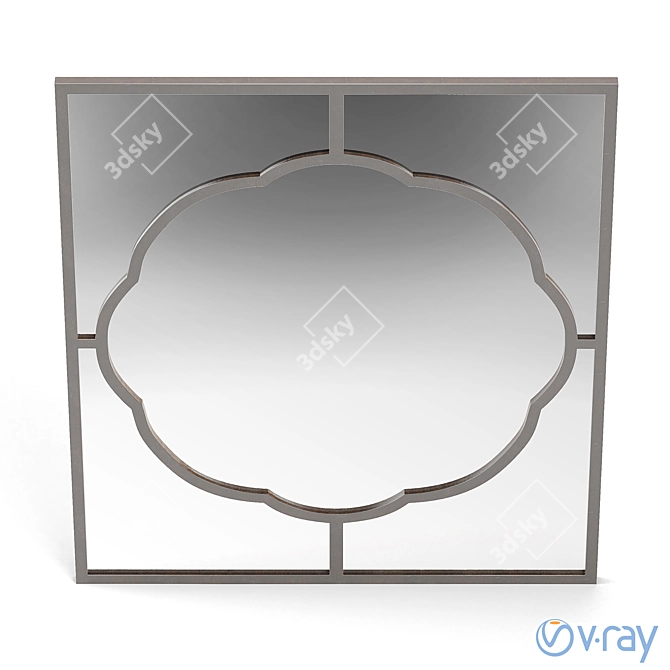 Gabby Dupont Mirror: Exquisite Reflection for Elegant Décor 3D model image 3