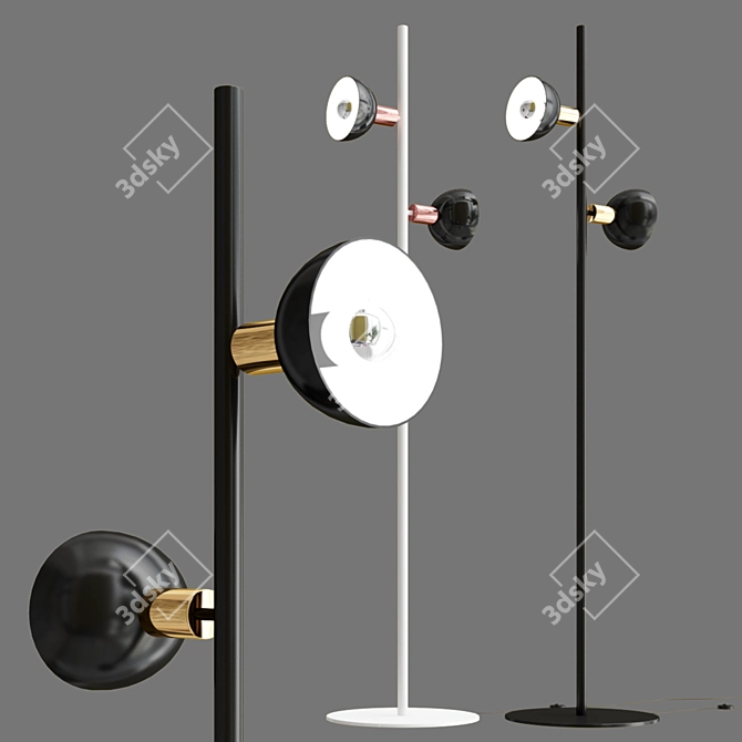 Field Aromas Ohlala Floor Lamp 3D model image 1