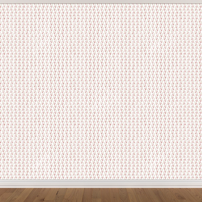 Seamless Wallpaper Set - 3 Colors 3D model image 2