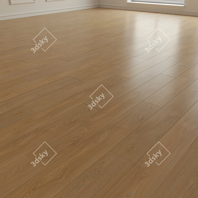 Bering Laminate Parquet Flooring 3D model image 2