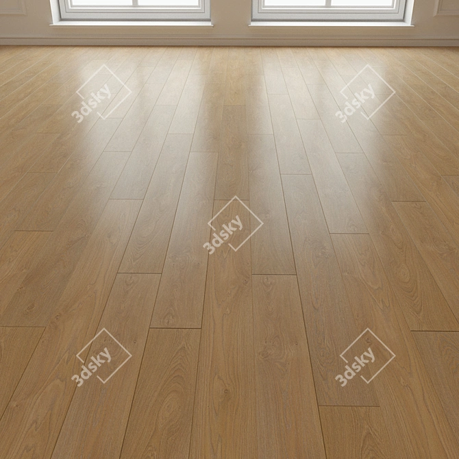 Bering Laminate Parquet Flooring 3D model image 3