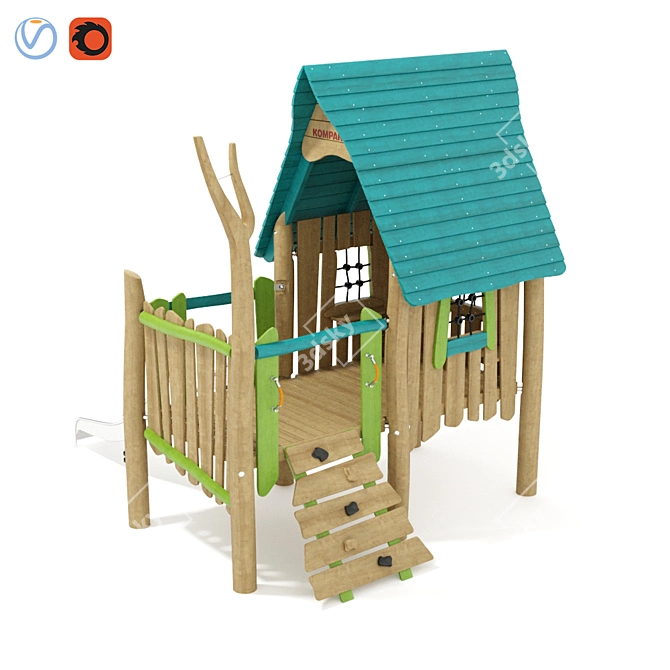 Wizard's Hideaway Playset 3D model image 2