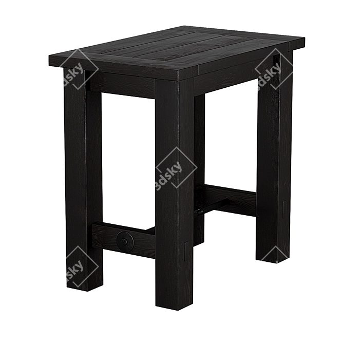 Compact Benchwright 22" End Table 3D model image 3