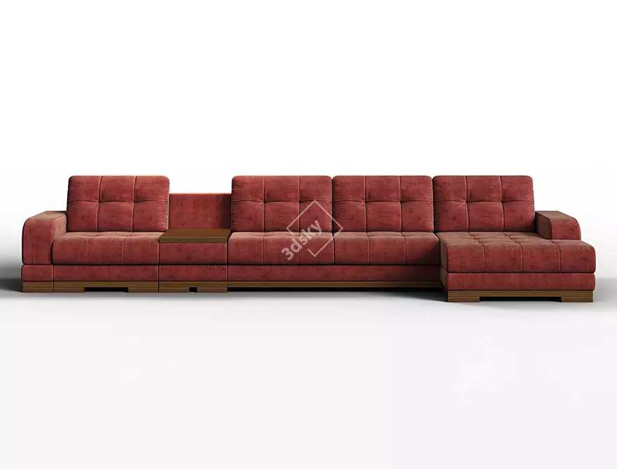 Modern Modular Sofa "Marcello 3D model image 1