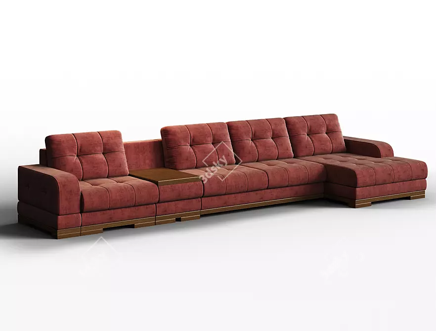 Modern Modular Sofa "Marcello 3D model image 2