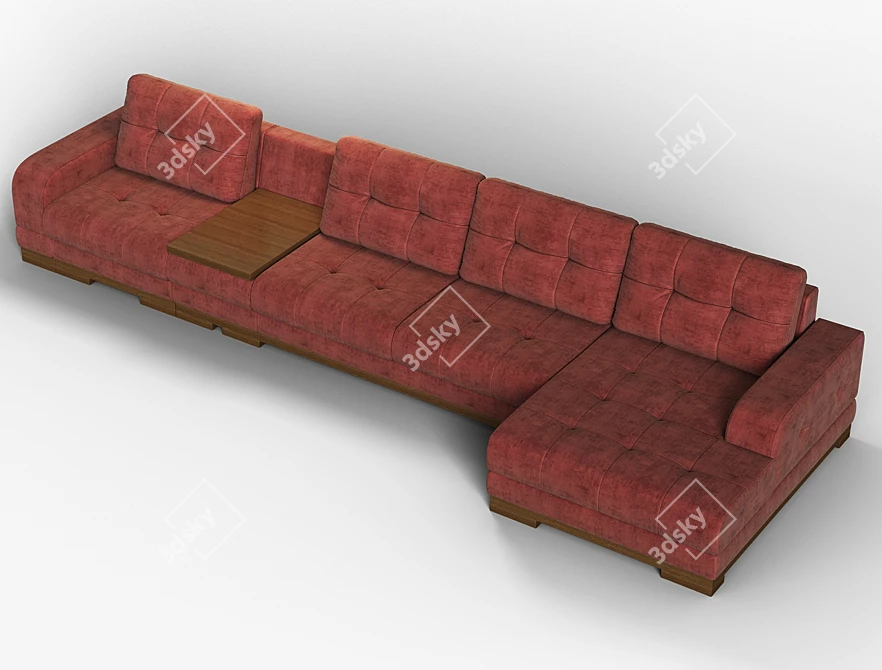 Modern Modular Sofa "Marcello 3D model image 4