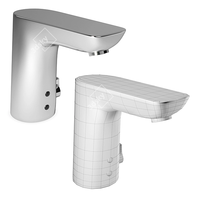 Modern Faucet Set: Oras Electra, Inspera XS, Hansa Loft & Electra 3D model image 3