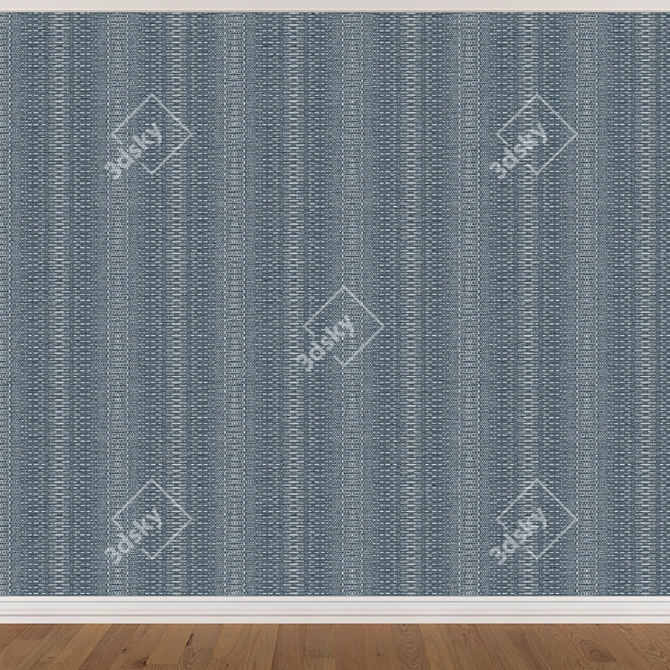 Seamless Wallpaper Set (3 Colors) 3D model image 2