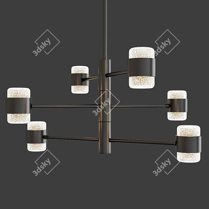 Copenhagen Chandelier: Elegant Illumination for Your Space 3D model image 1