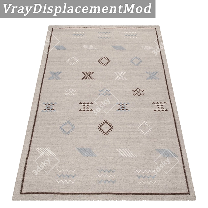 Title: Luxury Carpet Set 3D model image 3