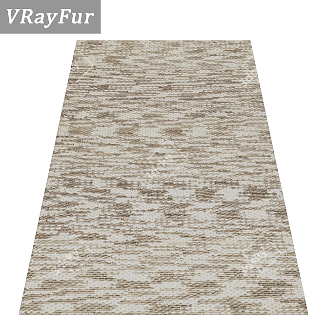 Luxury Carpet Set: High-Quality Textures & Multiple Variations 3D model image 2