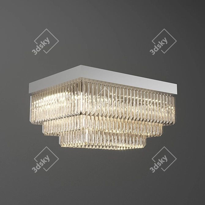 Elegant Lustra Avonni Chandelier 3D model image 6