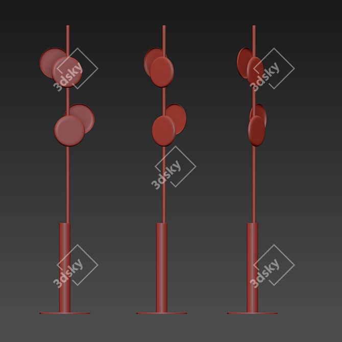 Sleek and Stylish Floor Lamp Collection 3D model image 3