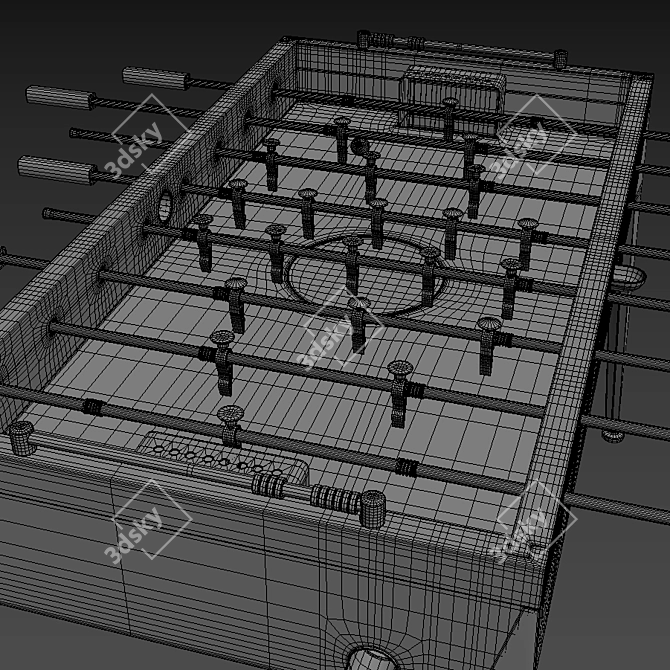 District Eight Vintage Industrial Sofa 3D model image 5