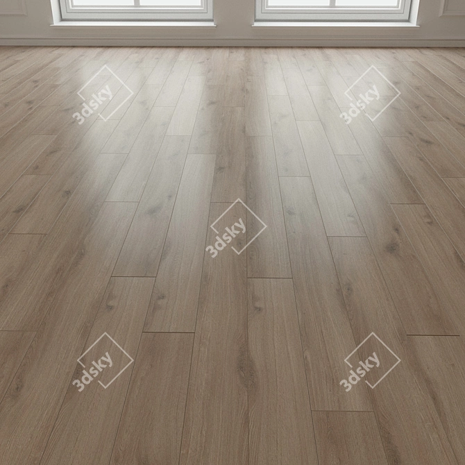 Versatile Parquet Flooring: Cunard 3D model image 3