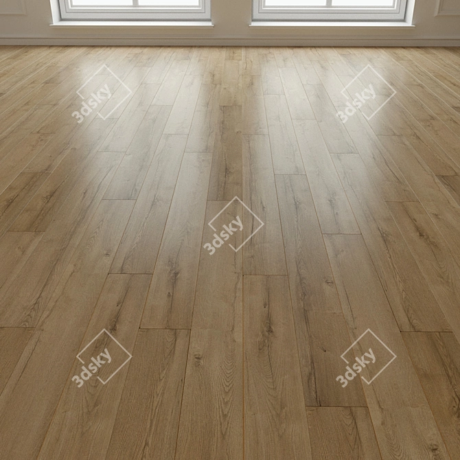 Hrast Fest Laminate Parquet 3D model image 3