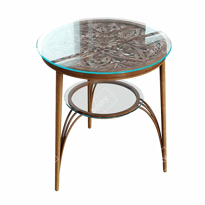 Elegant Table Ornament opps 3D model image 6