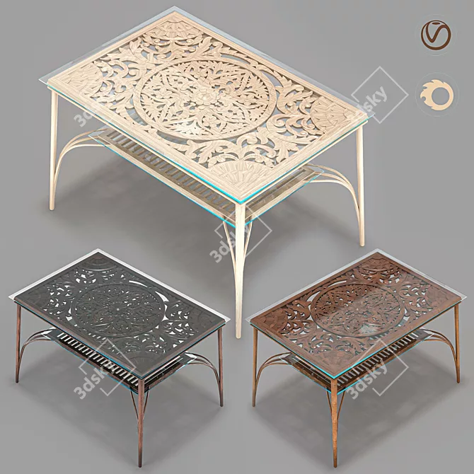 Elegant Table Ornament: opps Vol 02 3D model image 1