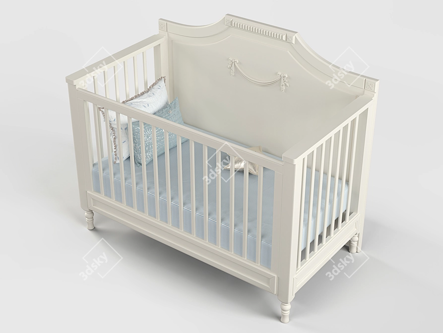 Sophie Store Chicago Crib 3D model image 1