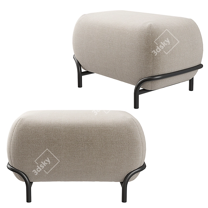 Laika Chair: Stylish and Comfortable 3D model image 3
