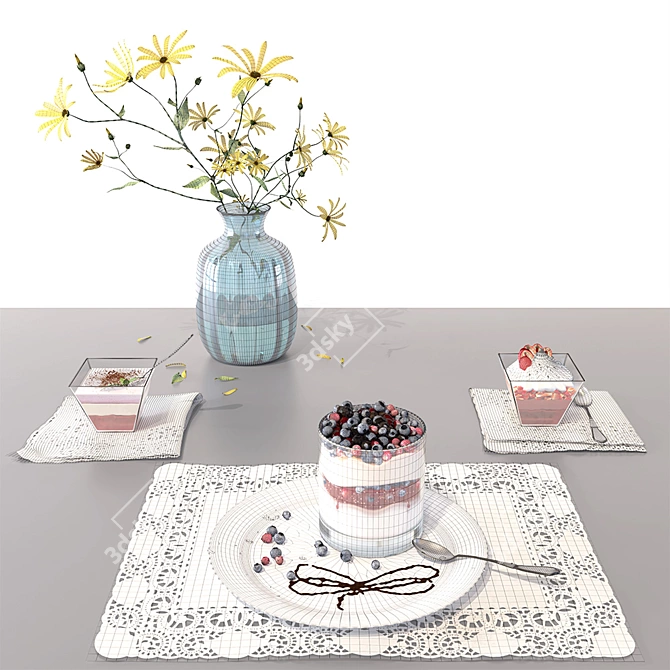 Berrylicious Delight 3D model image 2