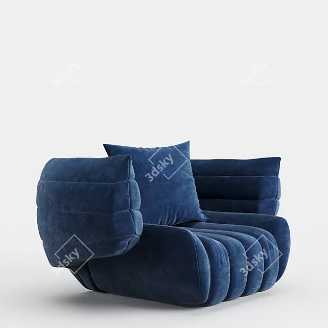 Sensory Comfort Chair 3D model image 3