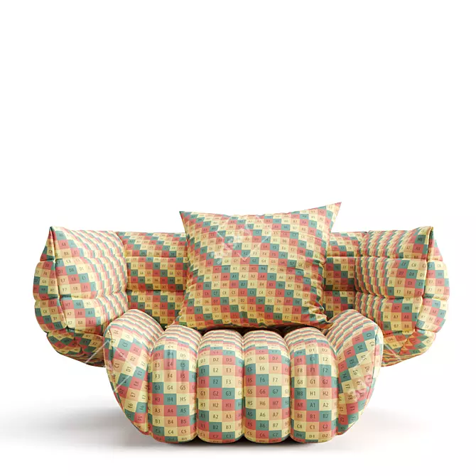 Sensory Comfort Chair 3D model image 4
