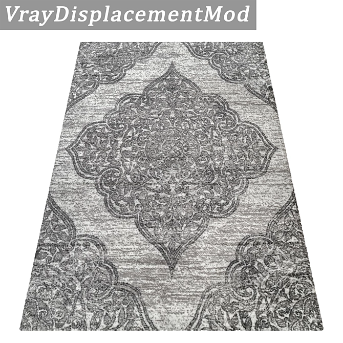Title: Versatile High-Quality 3-Piece Carpet Set 3D model image 3