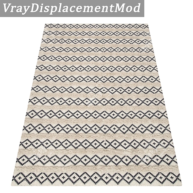 Luxury Carpet Set: High-Quality Textures for Stunning Visuals 3D model image 1