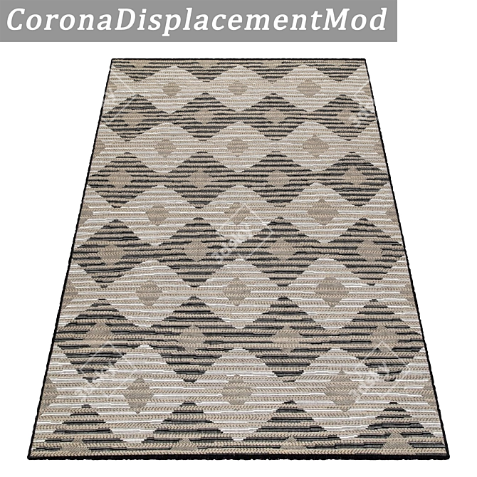 High-Quality Carpet Set 3D model image 4