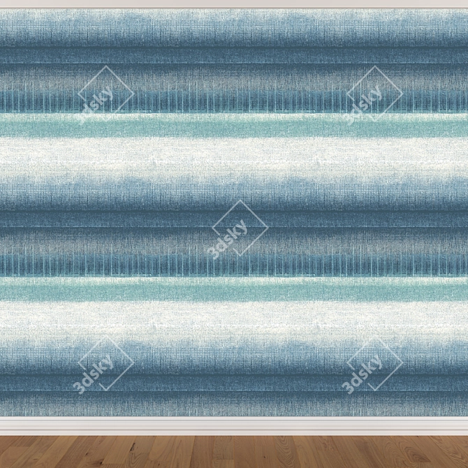 Title: Seamless Wallpaper Set (3 Colors) 3D model image 3