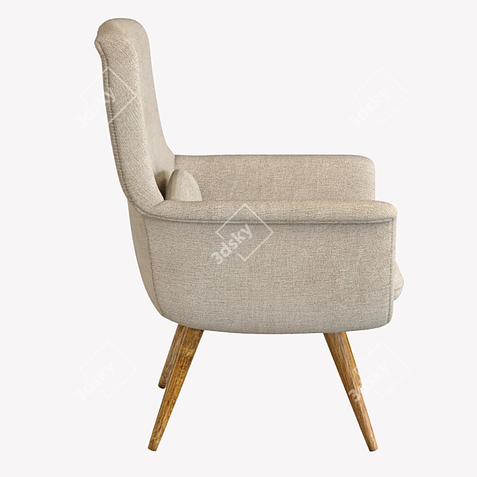 Personalized Seating Bliss 3D model image 2