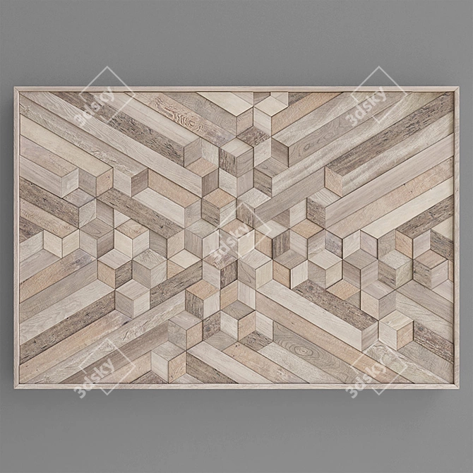 Title: 3D Wall Art: Russian Craftsmanship 3D model image 1