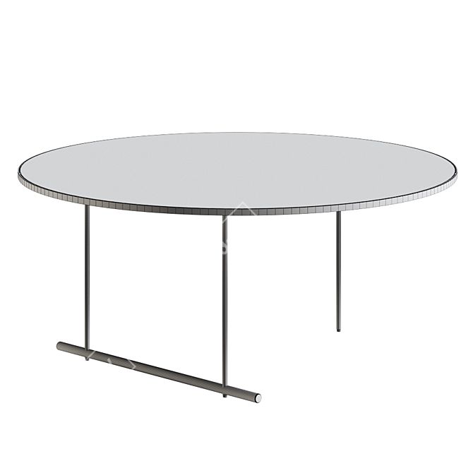 Sleek Icon Coffee Table 3D model image 8