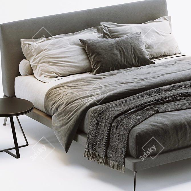 Ultimate Comfort Flex Bed 3D model image 2