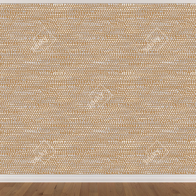 Seamless Wallpaper Set with 3 Colors 3D model image 4