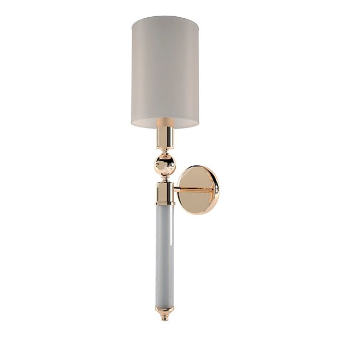 Elegant Newport 3541/A Wall Sconce 3D model image 1